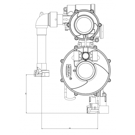 REGULATEUR C65 U 21MB PR S2300 SS MINI EC JSC25 M JPG50 65M3/H NF404 REG460 8452160