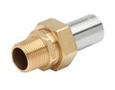 RACCORD 3 PIECES CAL20 M3/4" AC26,9 CONIQUE 6.25% NF540 RAC311 §