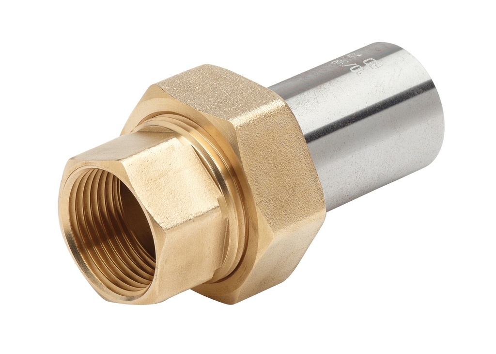 RACCORD 3 PIECES  DN32 F 1"1/4 - AC42,4 NF540 RAC363