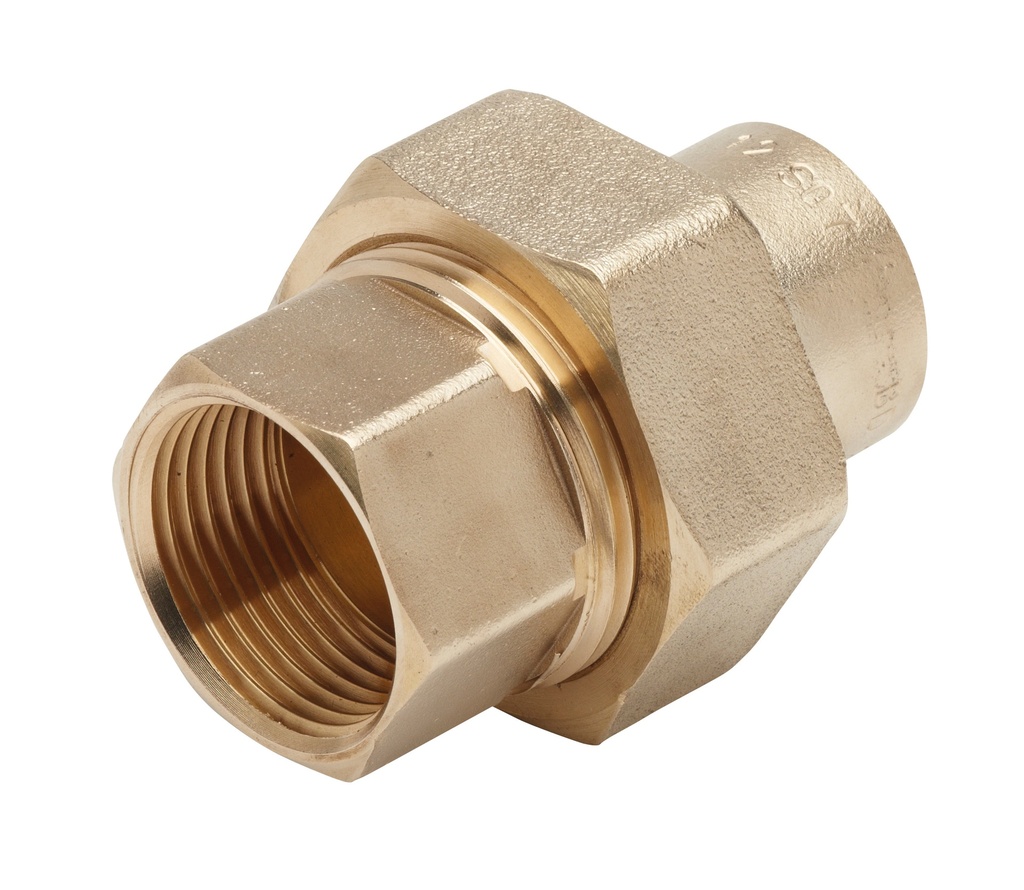 RACCORD 3 PIECES DN20 FEMELLE G 3/4" - CU22 NF540 RAC351