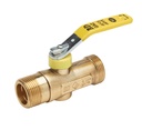 ROBINET D ARRET CAL15 500MB M/M JPG 3/4'' RAC15/21 POIGNEE NF NF078 ROC060 §