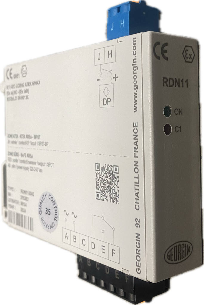 RELAI INTRINSEQUE TELERELEVE CPT GAZ 1 VOIE 230VAC (MBUS) §