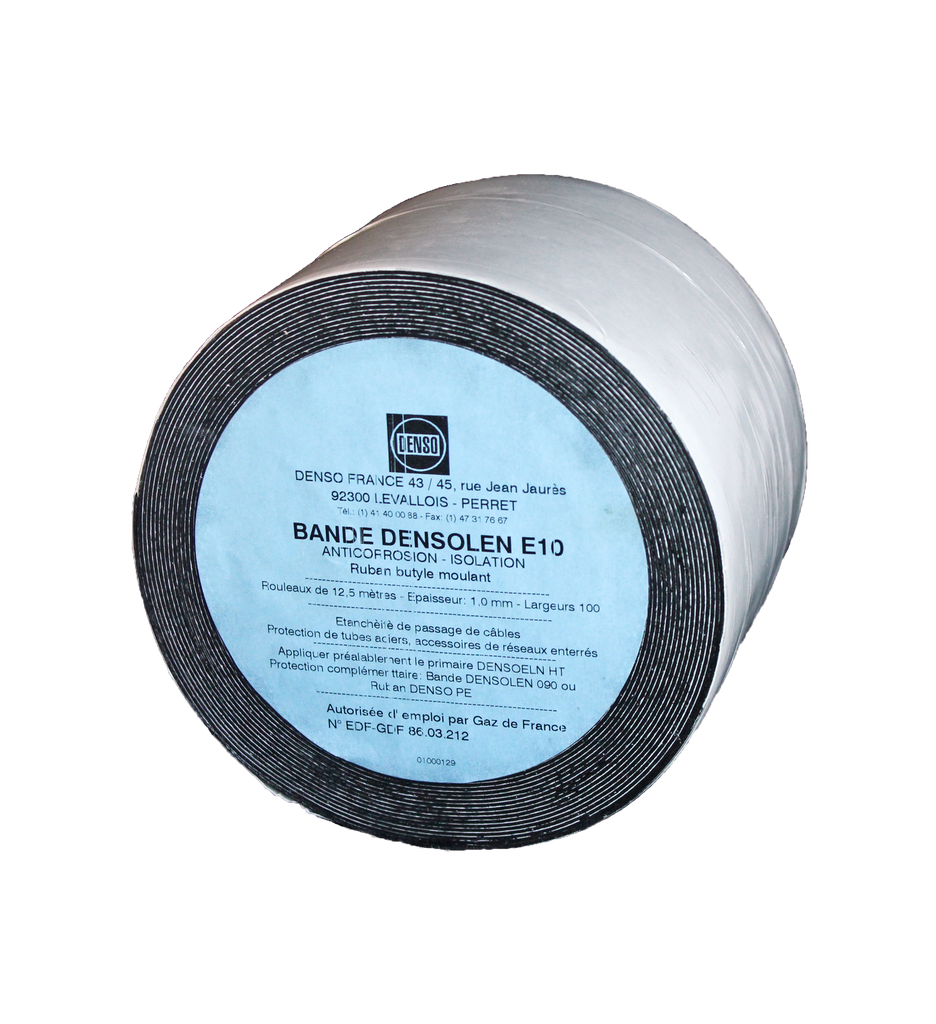 BANDE DENSO E10 ANTI CORROSION  L50MM L12,5M AE GRDF EN 12068 BAN926