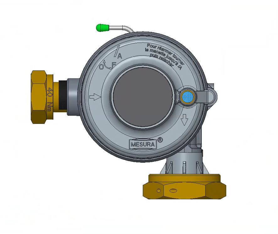 DETENDEUR B10 N /21MB AVEC SECURITE NF404 AE GRDF 8450138 REG111
