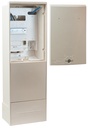 BORNE CIBE TYPE 2 SERRURE RECTANGULAIRE ECLAIR *