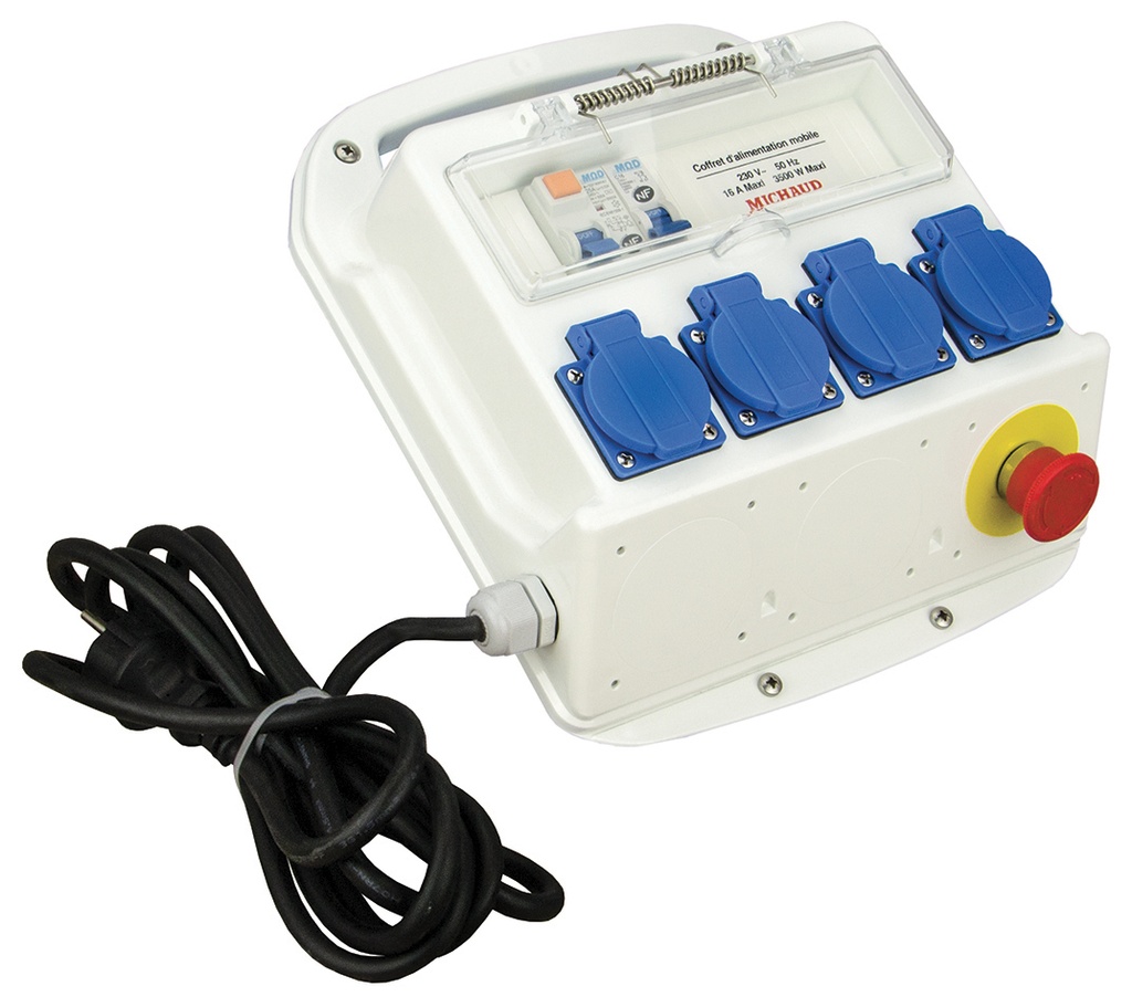 COFFRET D'ALIMENTATION MOBILE 4 MONO