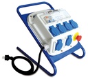 COFFRET D'ALIMENTATION MOBILE 6 MONO + PIED