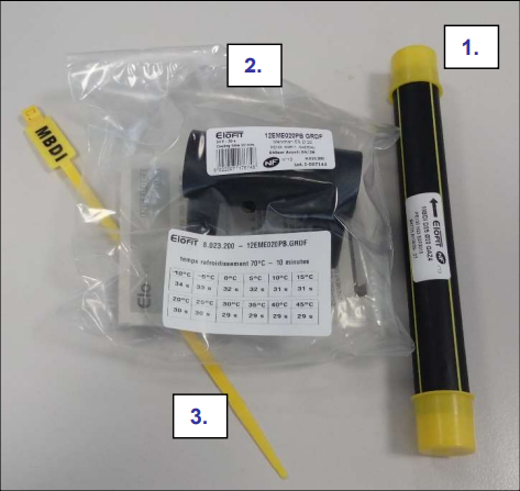 KIT DE PROTECTION DE BRANCHEMENT MBDI 20 MM MBDI20 NF 8215650 §