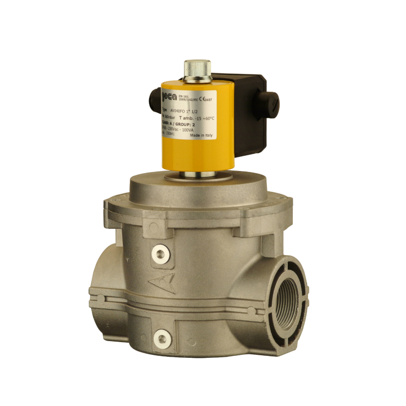 ELECTROVANNE AUTO N.F. 360 MBAR FF 1"1/2 230VAC OUVERTURE RAPIDE ELV410