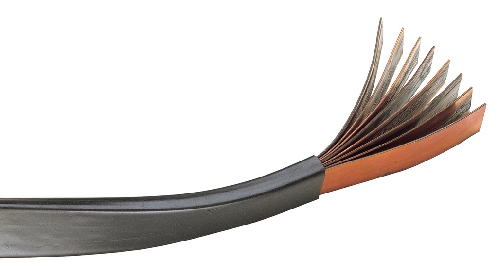 BARRE SOUPLE ISOLEE ISOLAMES CU 4X9X0,8X2000