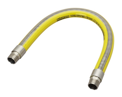 [BAN0038205] FLEXIBLE INOX ERP M/M 3/4" 2 BAR MAXI + RACCORD 3P 1.5M NF115 D 36-123