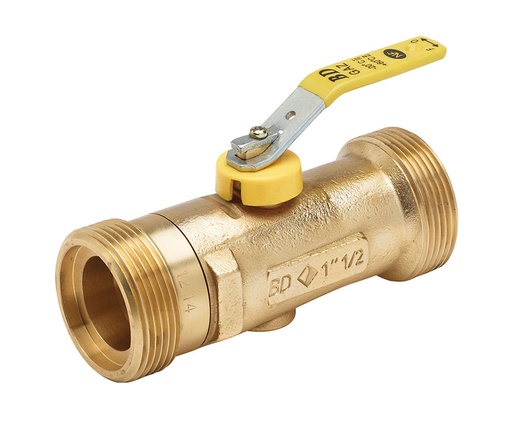 [BAN22013050] ROBINET D ARRET CAL50 500MB M/M JPG 2" 1/4/ RAC50/60 POIGNEE NF ROC065 §