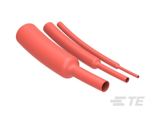 [TYC135927-2] GAINE THERMORETRACTABLE PAROI MINCE CGPT 6.4/3.2 ROUGE 1M